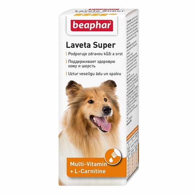 Витамины для кожи и шерсти для собак (Beaphar Laveta Super) 50 мл