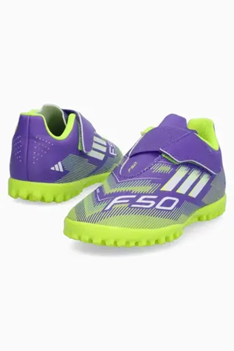 Сороконожки adidas F50 Club TF Junior - фиолетовый