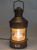 Большой напольный светильник из корабельного топового фонаря «Топовый ТС», Ленинград, 1970 год