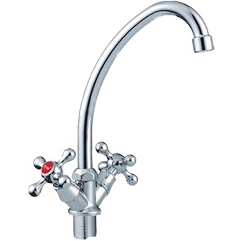 Смеситель кухня FRAP елочка  4008-2