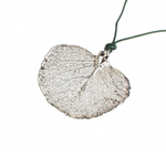 Колье лист Ester Bijoux Money leaf LF93A-S BW
