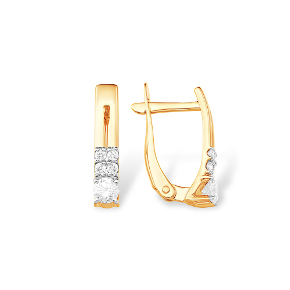 Серьги из золота 585 пробы