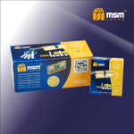 Цилиндровый механизм, латунь Перфорированный ключ-ключ C80 мм