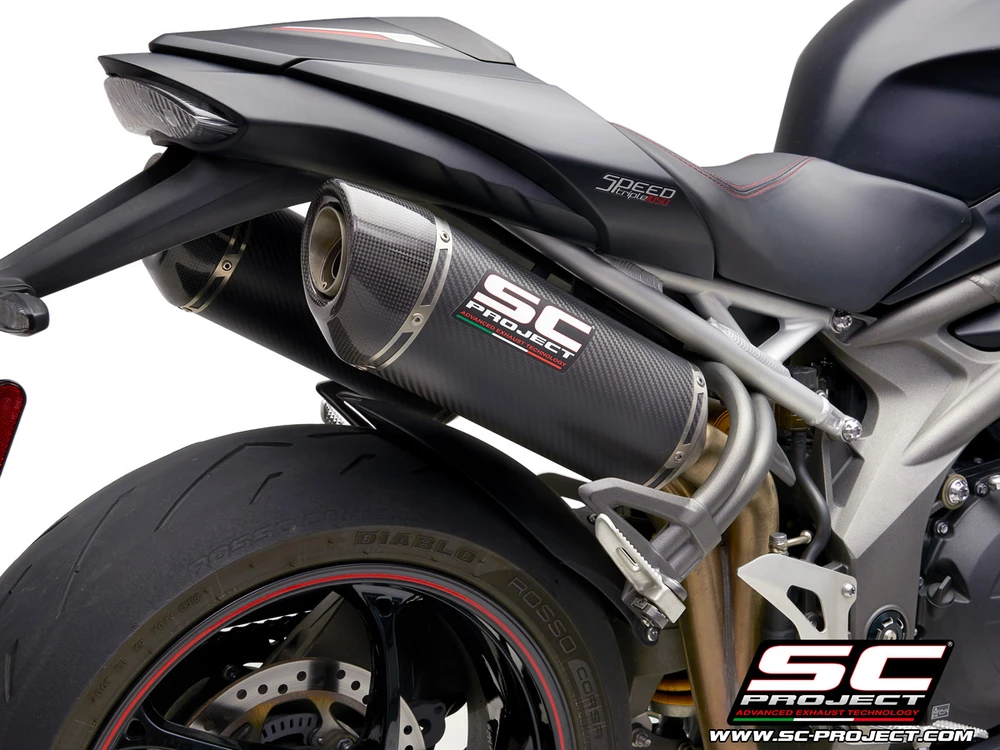 Выхлоп SC-Project Pair of Oval carbon