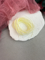 Шнур для плетения браслетов 0,8 мм, Топленое молоко (5 м)