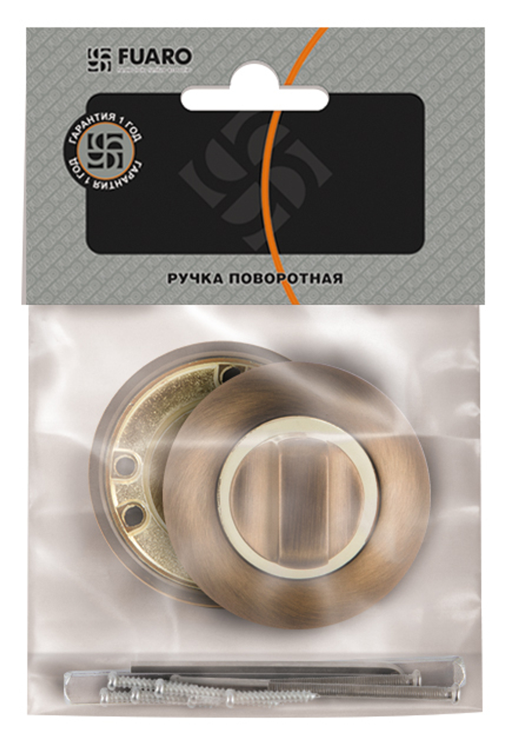 Ручка поворотная BK6.R.RM54 (BK6 RM) SC/CP-16 матовый хром/хром
