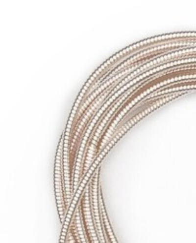 Канитель жесткая, 1 мм, 5 гр +/- 0,1 гр., св.розовый