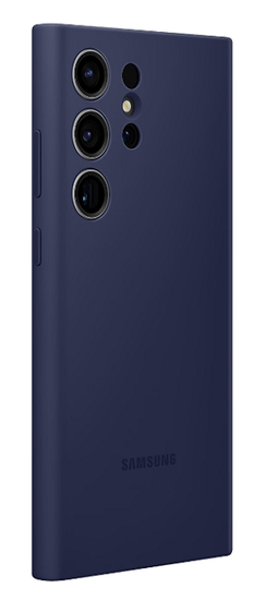 Чехол - накладка Samsung Galaxy S23 Ultra Silicone Case - Navy Blue