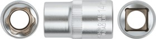 62044 Головка 6-гранная CrV 1/2" 14 мм FIT