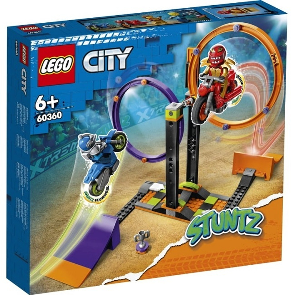 Конструктор LEGO City 60360 Испытание каскадеров с вращением