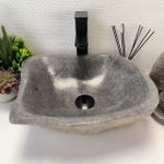 Раковина из речного камня RS-63895 (40*35*15) 0120