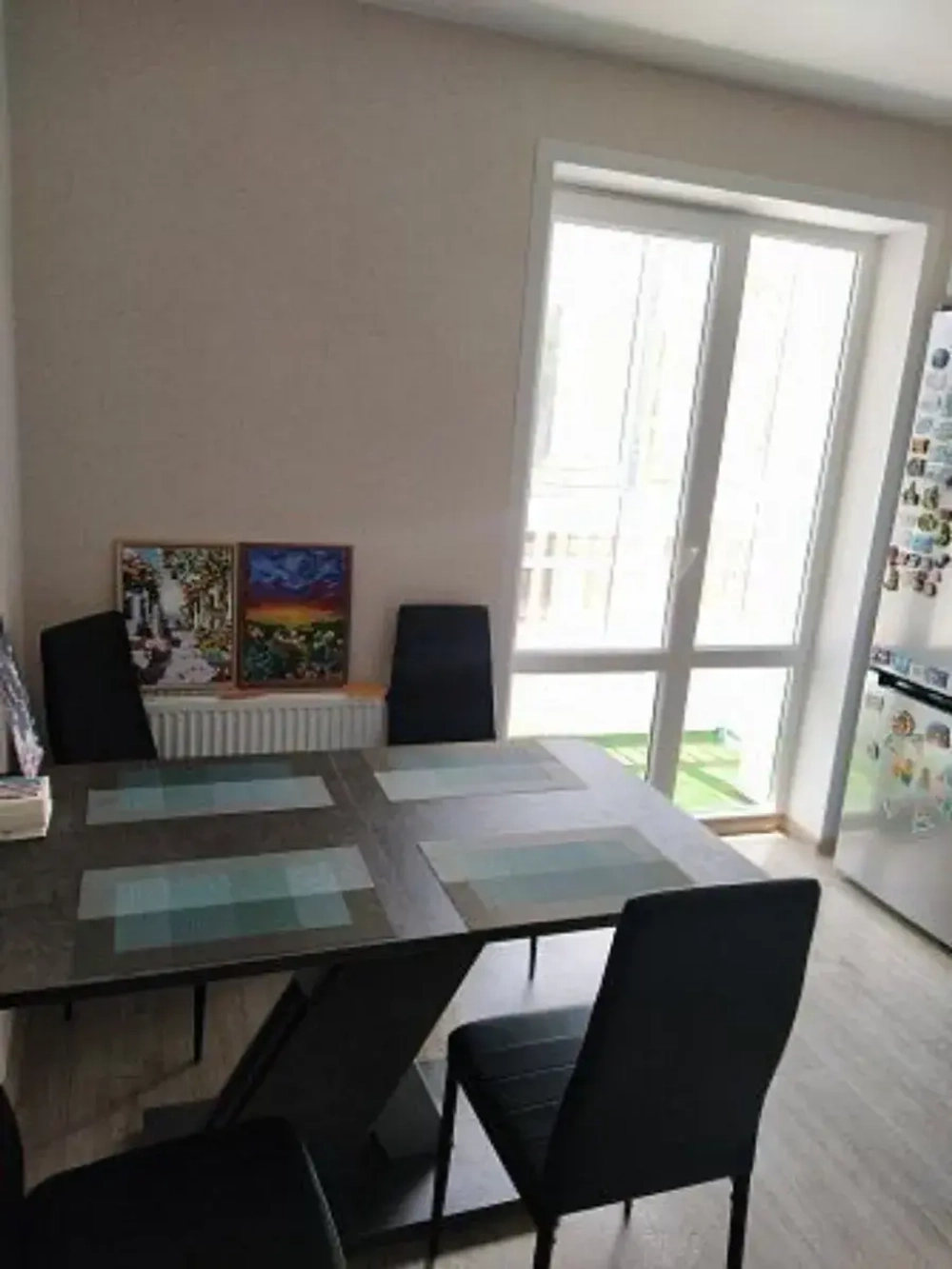 Стол кухонный обеденный раздвижной 136х80х75 см