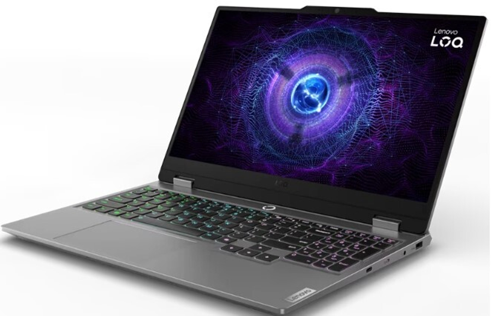 Ноутбук  Lenovo LOQ 15IAX9 15.6 ", Core i5, 24 Гб RAM, 512 Гб SSD, GeForce RTX 4050, Серый