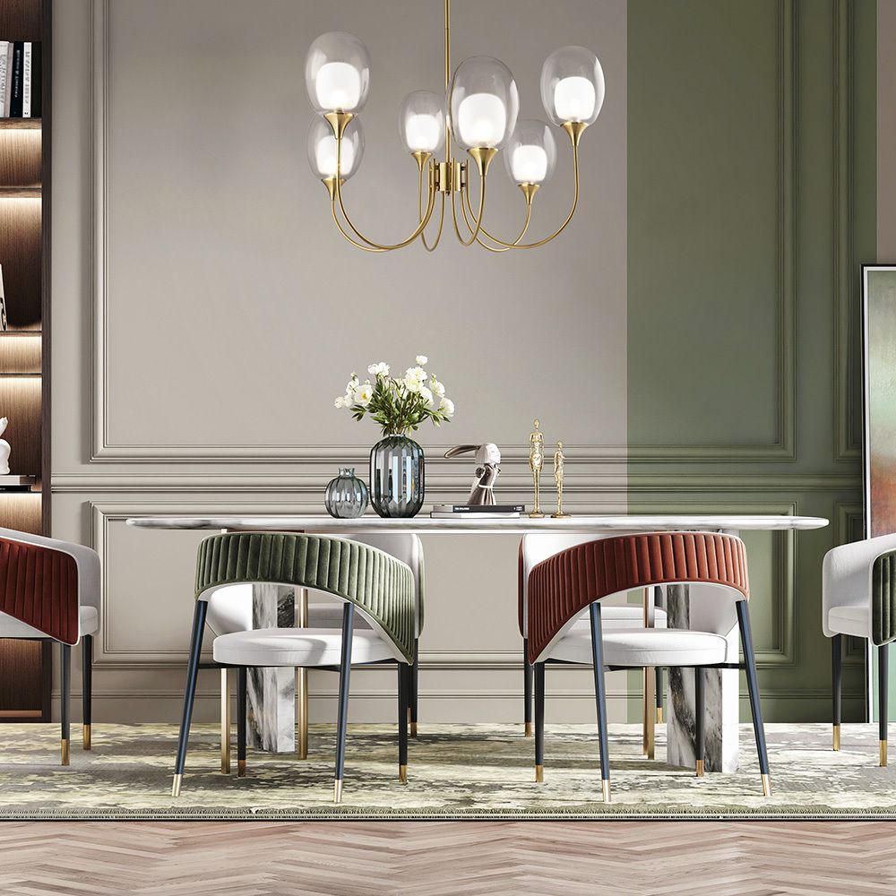 Люстра на штанге Maytoni Aura MOD016PL-06BS