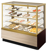 Витрина кондитерская Chilz VETE KUB LUX 130 шоколад, ясень наварра