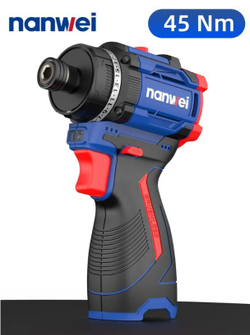 Шуруповерт NANWEI NW-S8045 с бесщеточным двигателем, 16 В