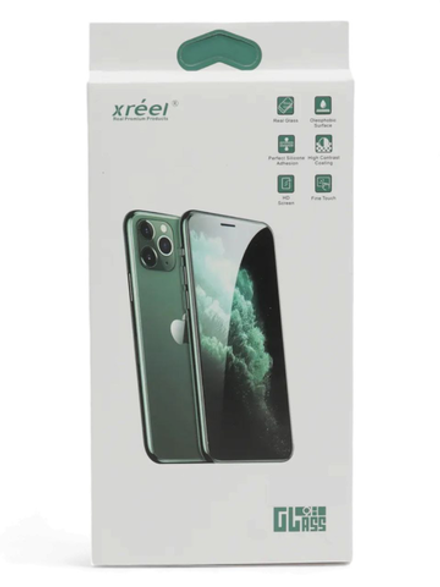 Стекло защитное Xreel iPhone 7/8 черные - 10шт