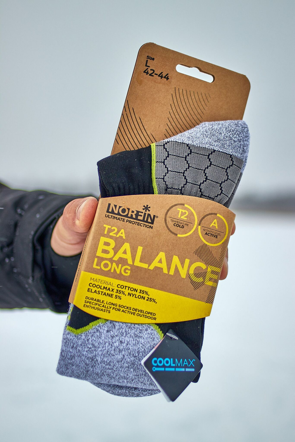 Носки Norfin T2A BALANCE LONG р. (42-44) L