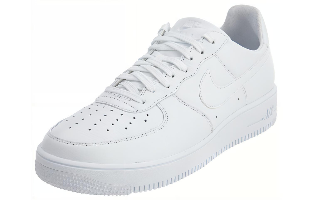 Nike Air Force 1 Ultraforce synthetic leather lightweight non-slip low-top sneakers for men and women the same white 2018 model