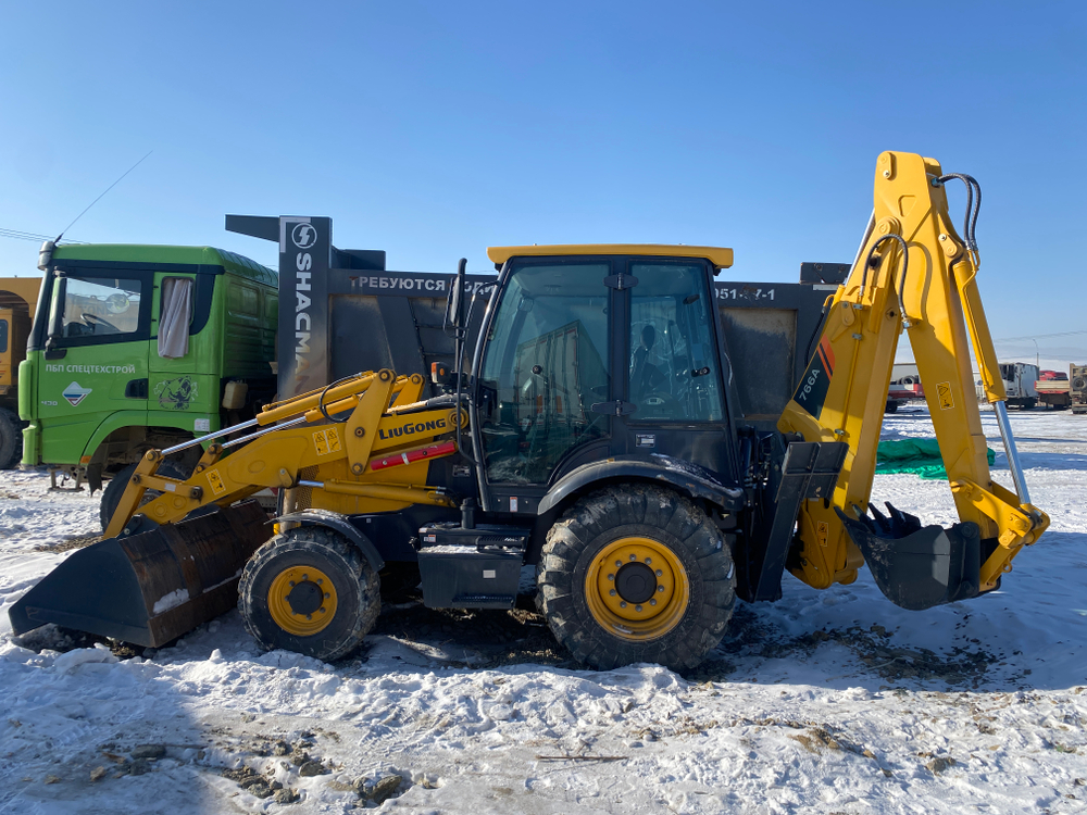 LiuGong CLG* Экскаватор-погрузчик CLG766A (Дизельный, 4.8 л, 95 л.с. АТ)