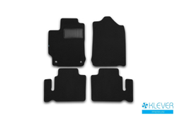 Коврики в салон для TOYOTA Camry 2011-2014, 2014-2017, седан, 4 шт. (текстиль) KVR03485622110KH