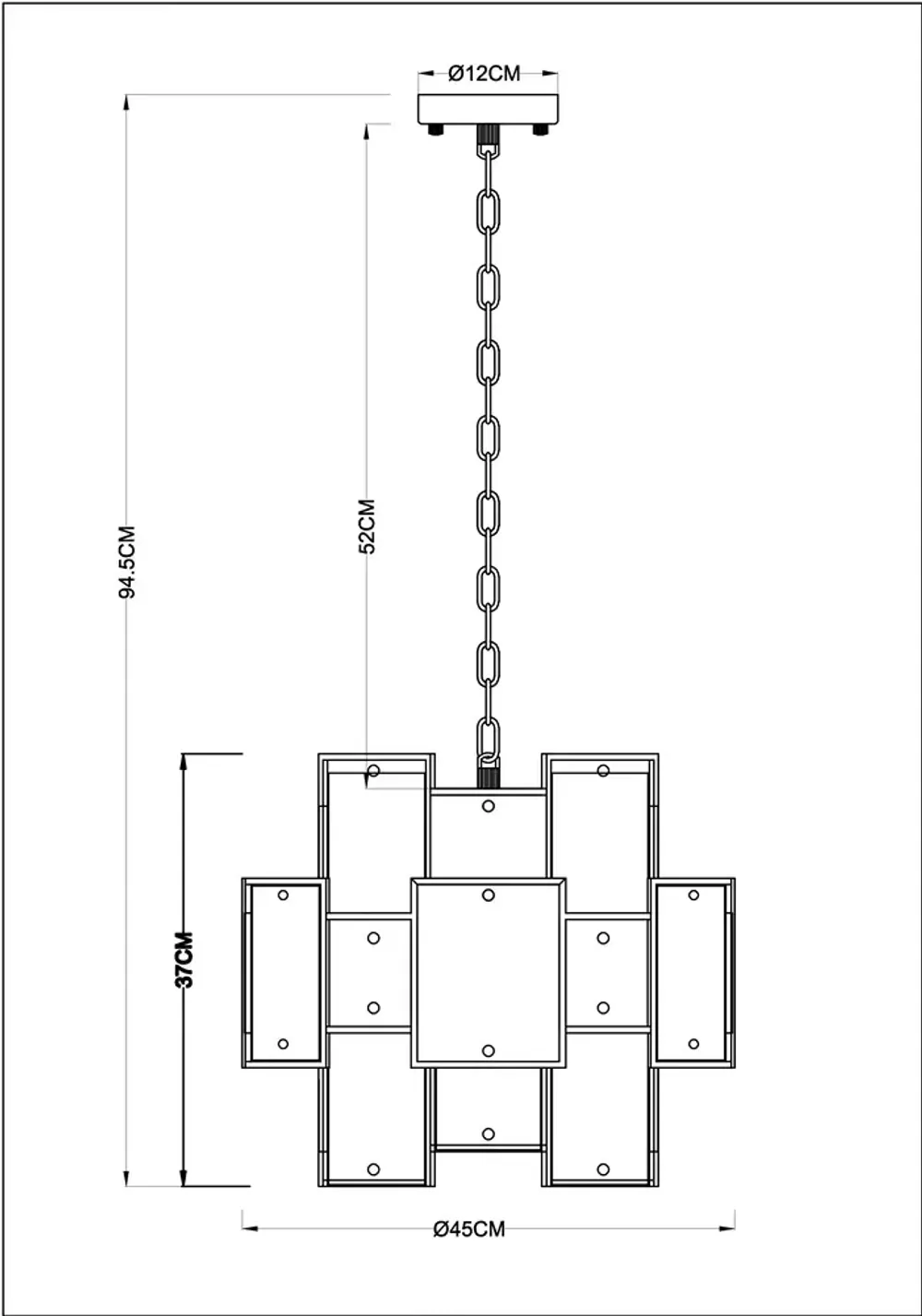 Подвесная люстра Arte Lamp