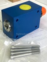 DBDS25G1X/100 - Предохранительный клапан прямого управления Ду25, давление регулировки до 100 бар, тип монтажа - резьбовой, элемент регулировки S = винт