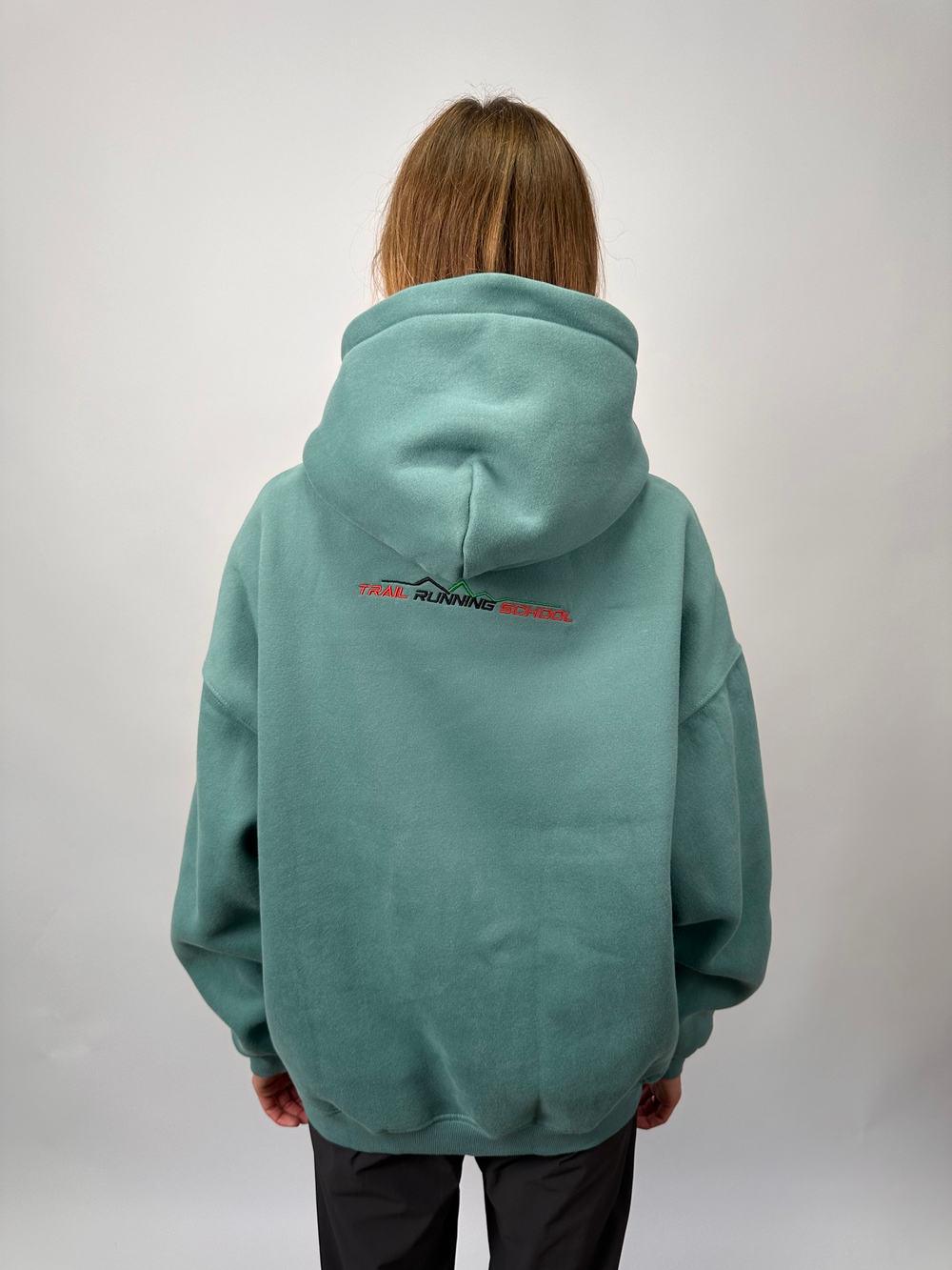 Oversize Худи " TRS " green