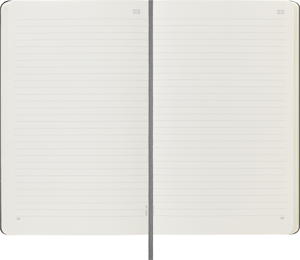 Блокнот Moleskine SMART (SMNL31HBK) A5, 176 стр. в линейку, черный