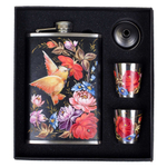 Набор фляжка, стаканчики и воронка