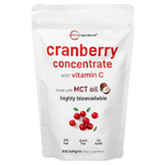 Micro Ingredients, клюквенный концентрат с витамином C, 300 капсул