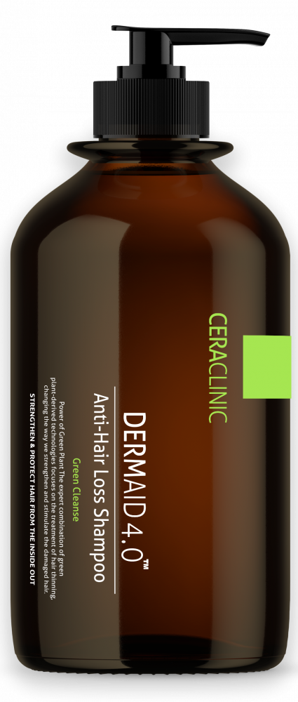 Шампунь для волос Ceraclinic Dermaid 4.0 Anti-Hair Loss Shampoo Green Cleanse Против выпадения 1000 мл