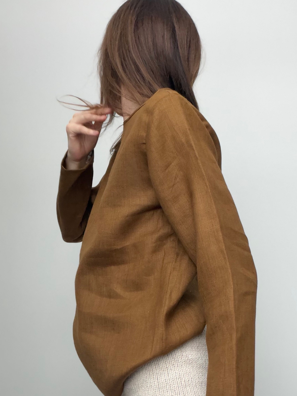 Футба льняная золотая гречка