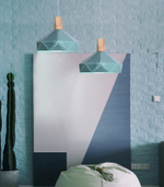 Pendant design lamp Fracture  D22 (Yellow)