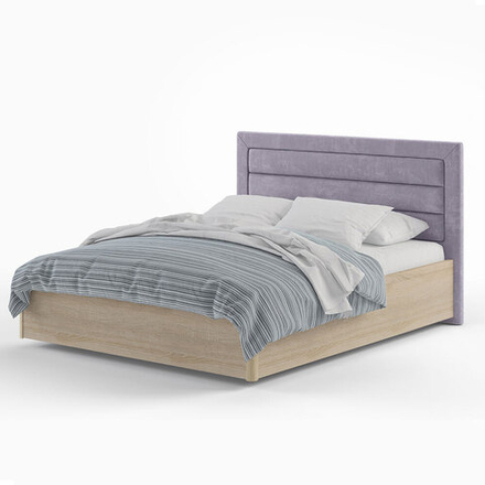 Jessica-Wood (Корона) Кровать двухместная 1200мм/1400мм/1600мм/1800мм