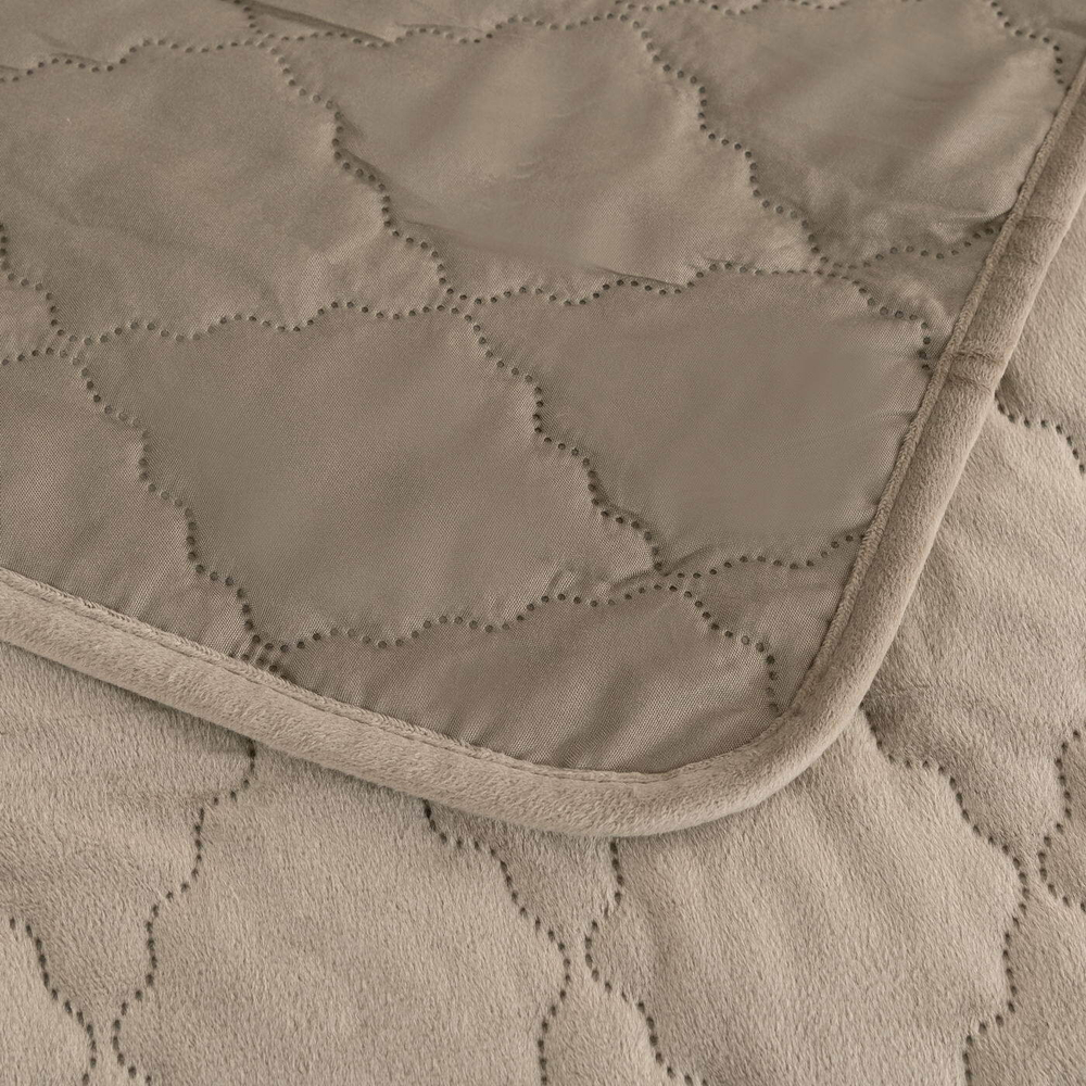 Покрывало 240x260 Sofi De MarkO Деметра цвета капучино