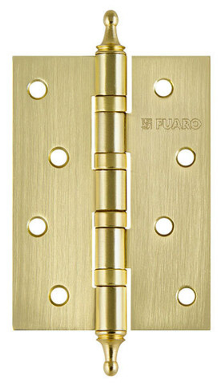 Петля универсальная IN4400UA-BL SB (4BB/A/BL 100x75x2,5) мат. золото БЛИСТЕР