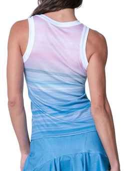 Топ теннисный Lucky in Love Linen Vision - periwinkle