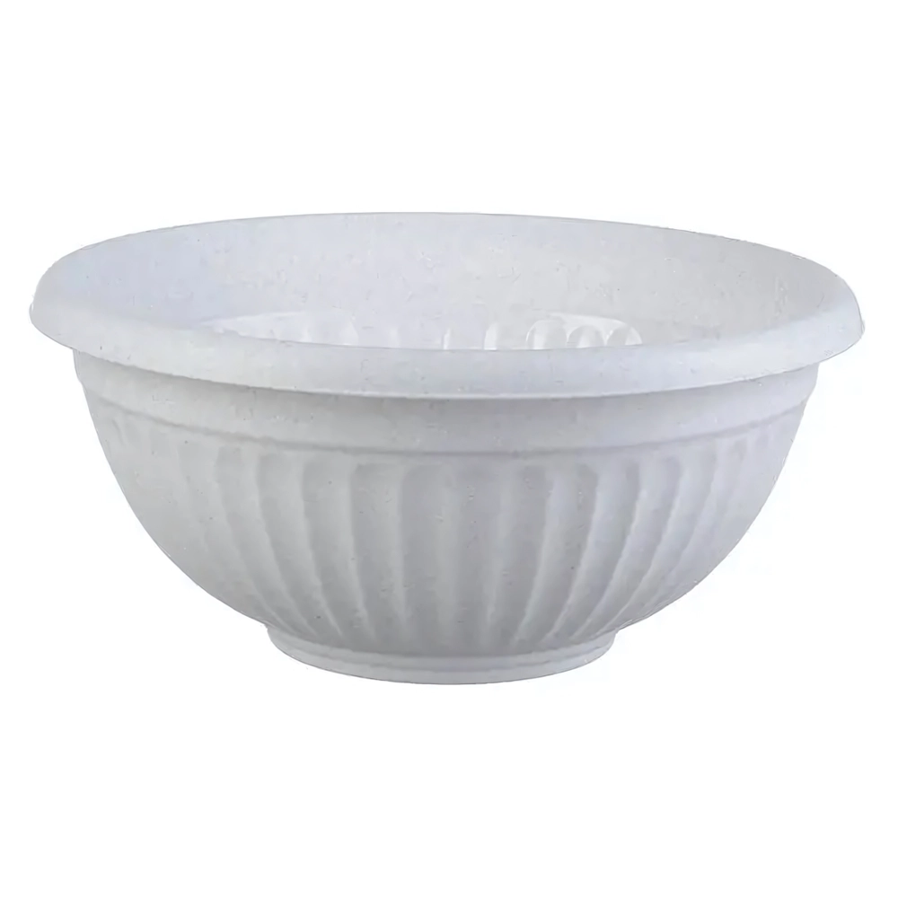 Кашпо-миска ЛИВИЯ D500мм Мраморный 0,22,5х0,5м