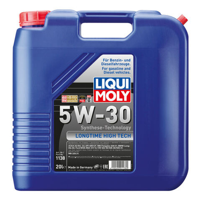 Моторное масло Liqui Moly Longtime High Tech 5W-30 20 л НС-синтетическое