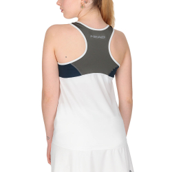 Майка женская HEAD Club 22 Tank Top W 814461-WHDB-S, размер S