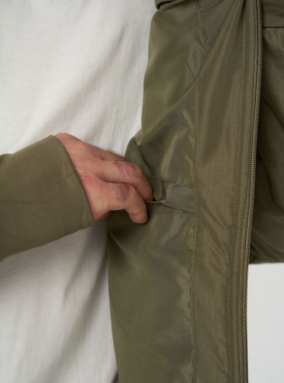 Тактическая военная демисезонная куртка Джунгли 2 с капюшоном Олива