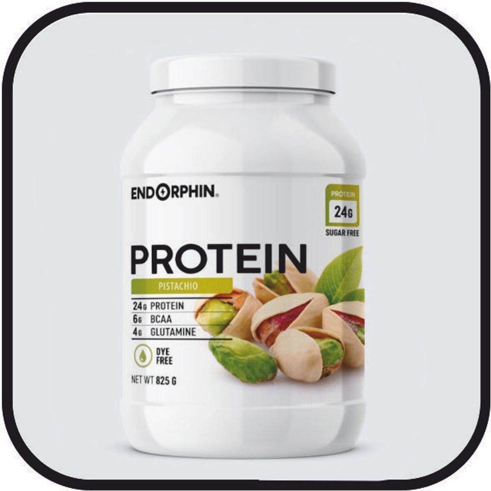 Протеин Endorphin Whey Protein банка, 825 г фисташка,