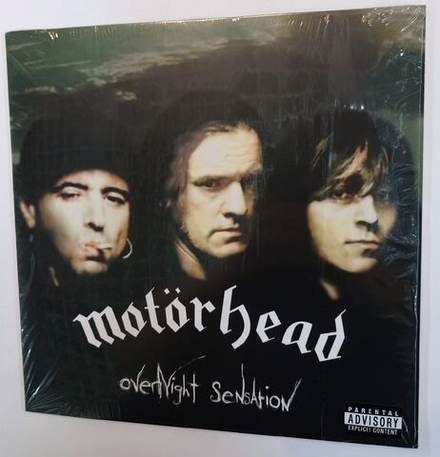 Винтажная виниловая пластинка Motorhead Overnight Sensation (EU 2019) Б/У