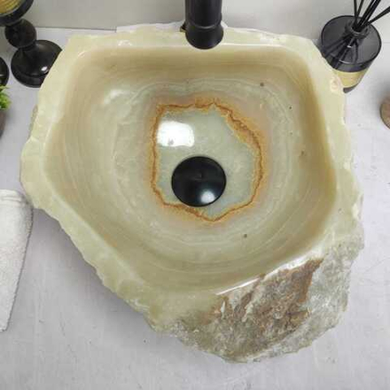 Раковина из оникса Erozy Lampung EO-80504 33*33*15