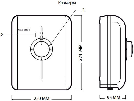 Водонагреватель Stiebel Eltron DDH 8