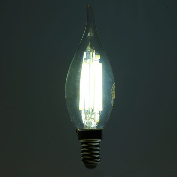 Лампа светодиодная Feron.PRO LB-1218 Свеча на ветру E14 1320LM 8W 175-265V 6400K 51267