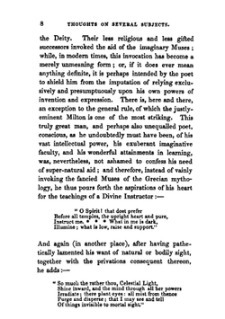 Thoughts On Several Subjects | Thomas Carter