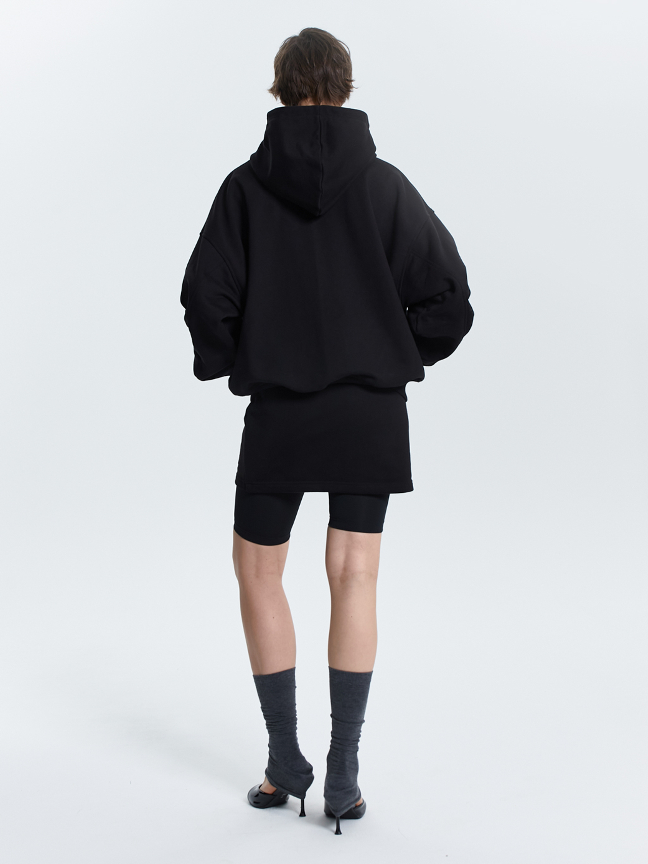 Зип худи из футера