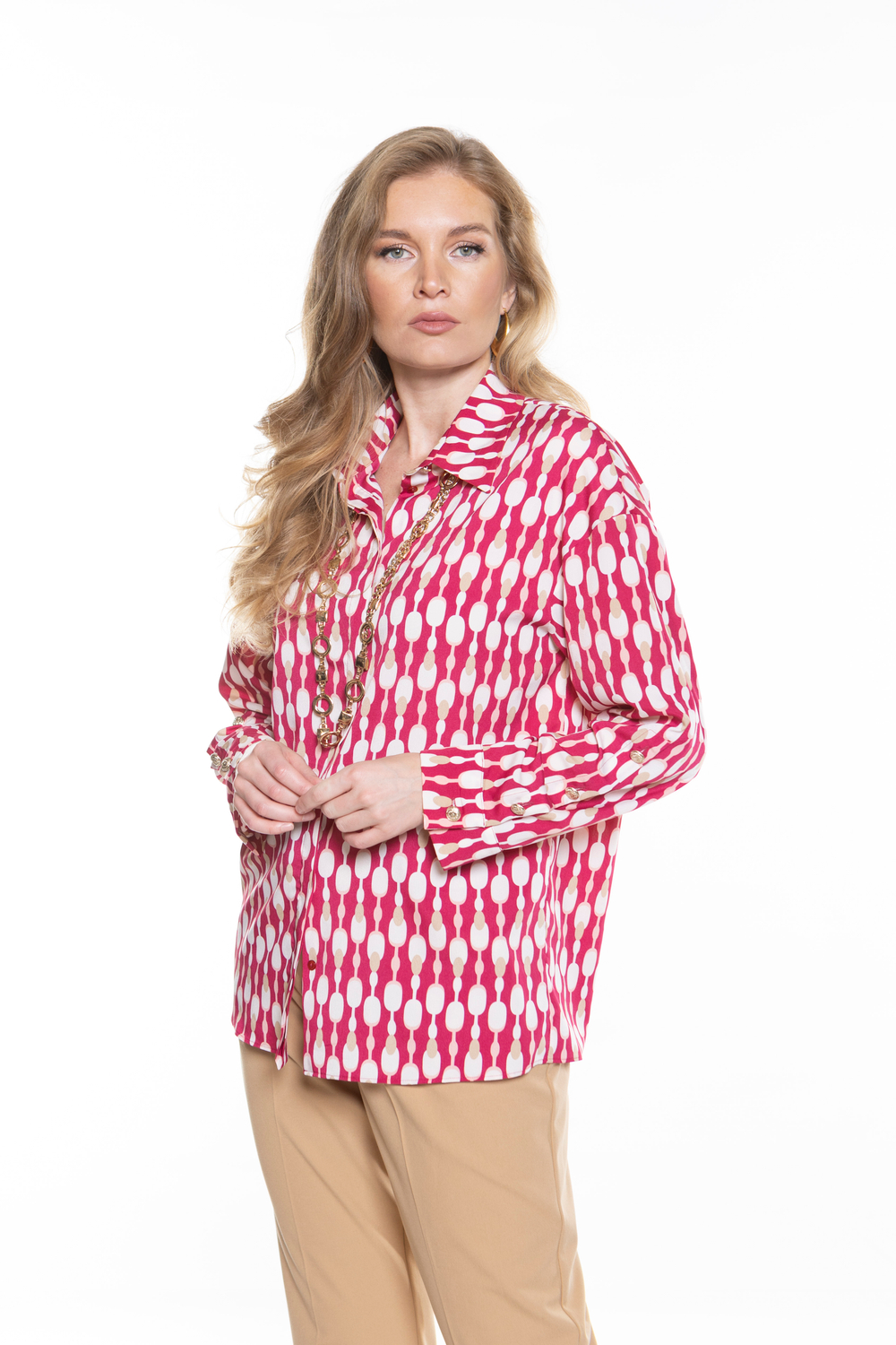 КРЕПДЕШИНОВАЯ РУБАШКА